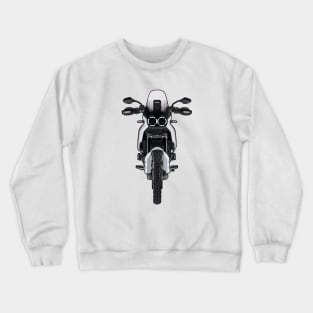 DesertX Bike Front View Illustratiohn Crewneck Sweatshirt